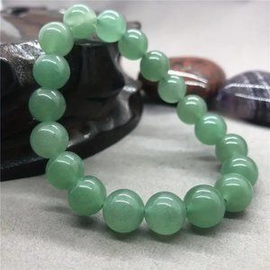 Green Aventurine Natural Stone 8mm Beads Stretchable Bracelet Beaded